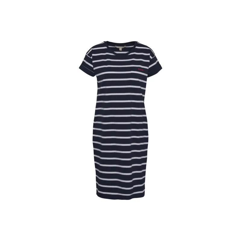 BARBOUR Short Sleeved Dresses Women's Marine Blue-0