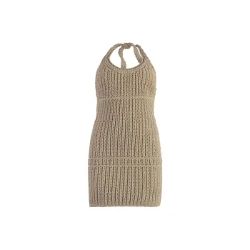 Jacquemus Sleeveless Dress Women's Beige
