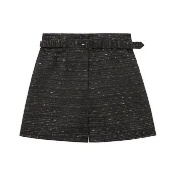 Self-portrait Casual Shorts Women's Classic Black