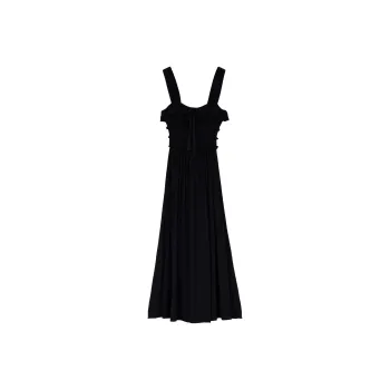 DOEN CAROLYNN DRESS Slip Dresses Women's Black