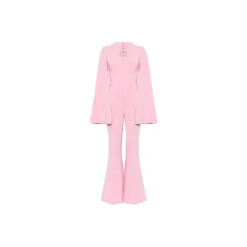ELIE SAAB Logo plaque Flared Jumpsuit