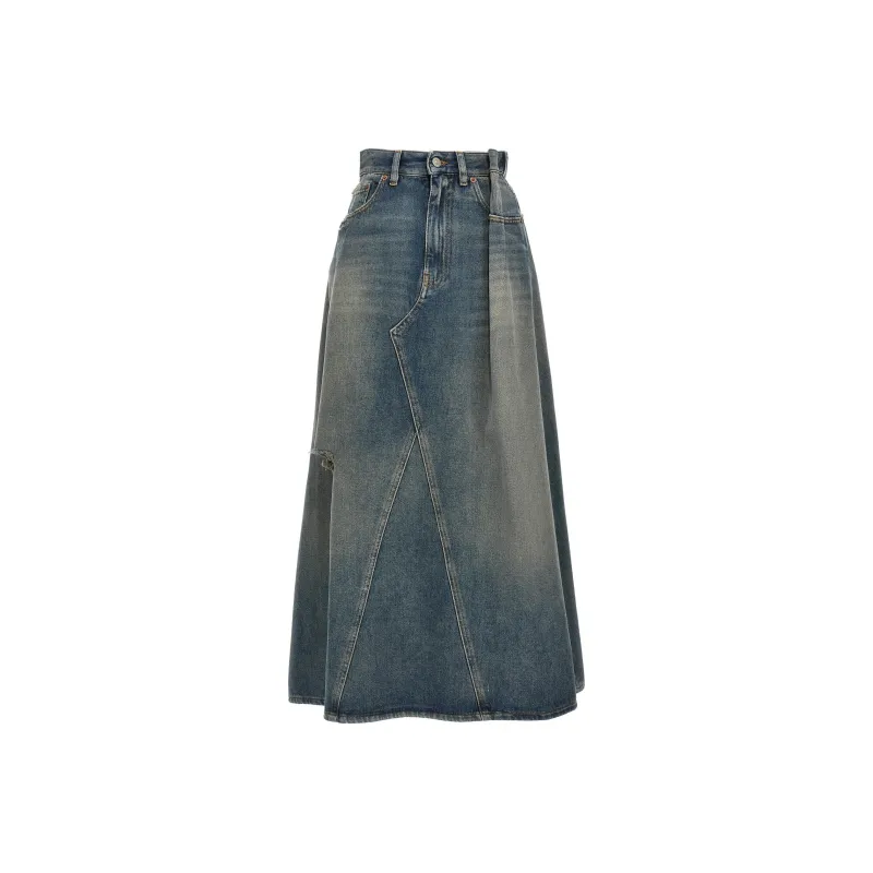 MM6 Maison Margiela Distressed Skirt-0
