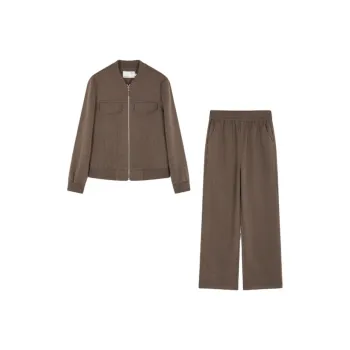 IHIMI Casual Suit Women's Coffee