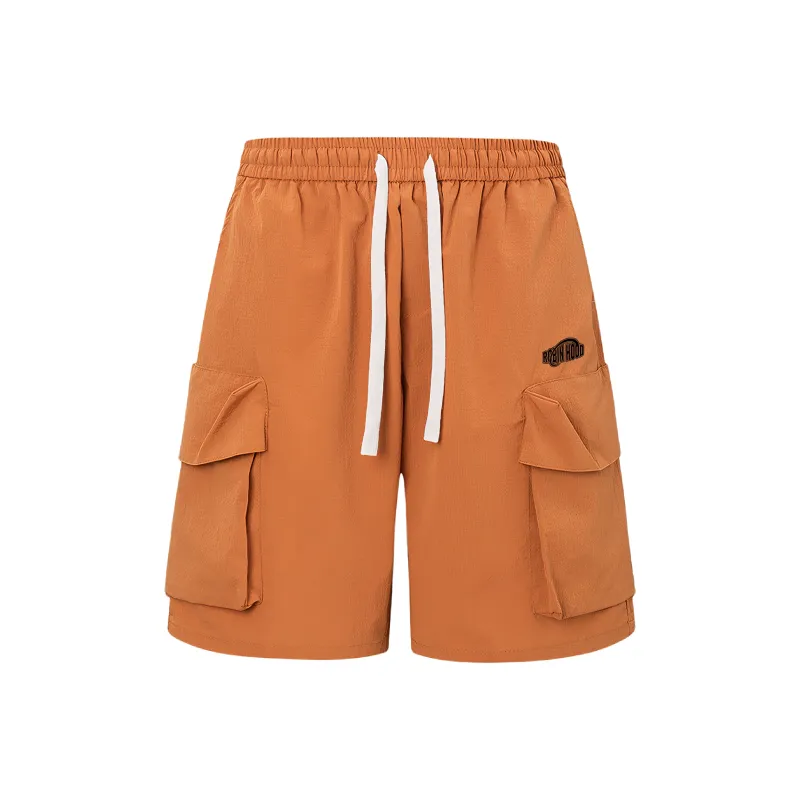 ROBINHOOD Casual Shorts Unisex Orange-0