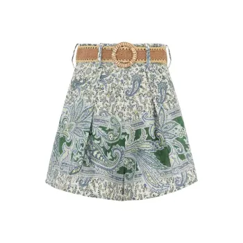 Zimmermann Ottie Tuck Shorts