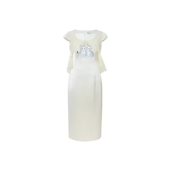 CatPunch Sleeveless Dress Women's Beige