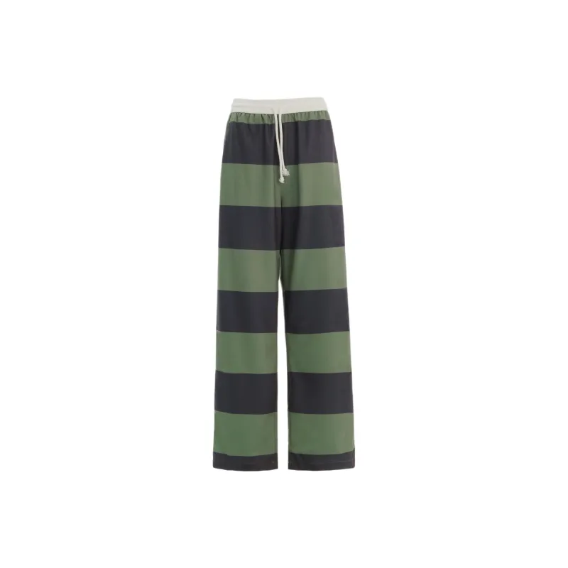 Rose Casual Pants Women's Stripes-0