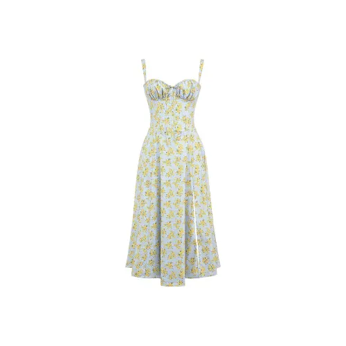 HOUSE OF CB Slip Dress Women's Light Blue