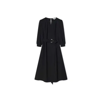 COVERINS Long Sleeved Dresses Women's Black