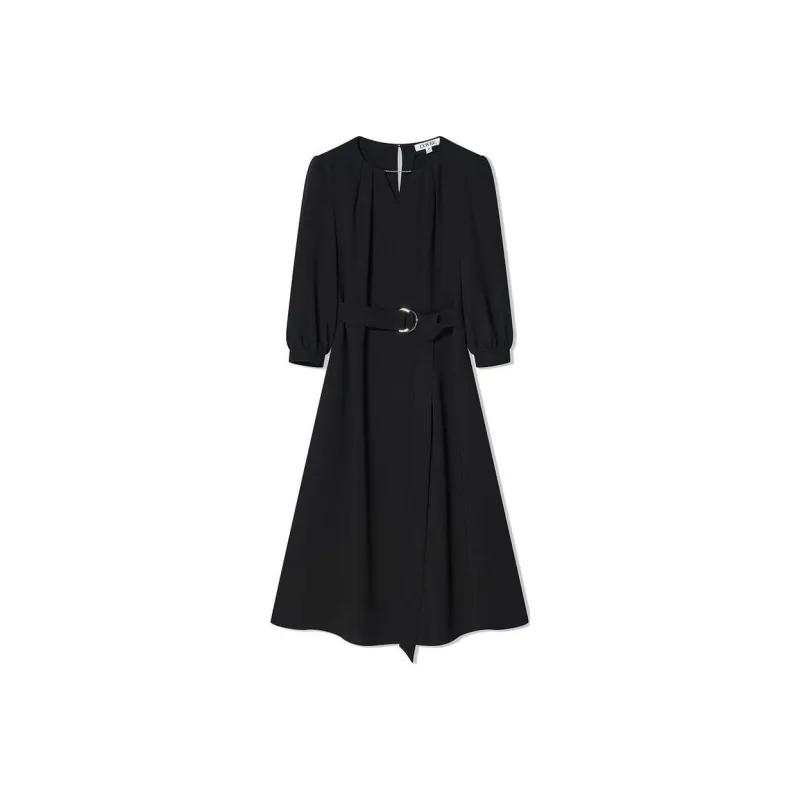COVERINS Long Sleeved Dress Women's Black-0