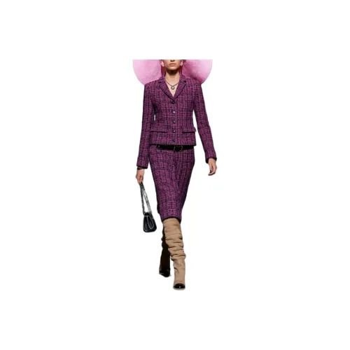 CHANEL FW24 Casual Shorts Women's Purple