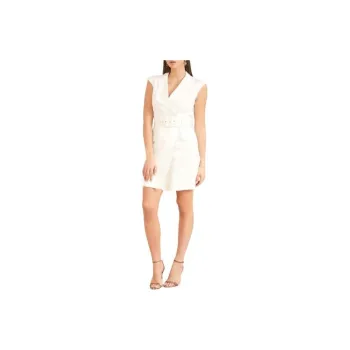 GUESS Sleeveless Dress Women's White