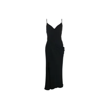 Alexander McQueen Slip Dresses Women's Black