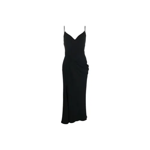 Alexander McQueen Slip Dresses Women's Black