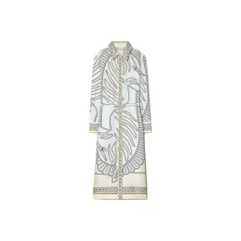 TORY BURCH SS24 Long-Sleeved Dresses Women's Multicolor