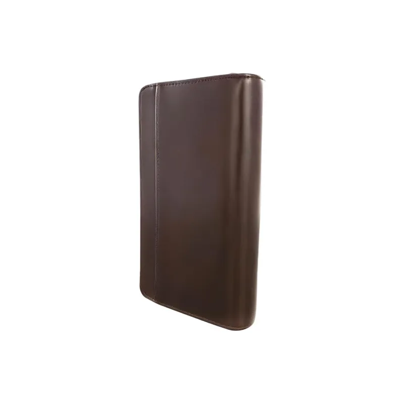 TUMI Leather Wallet Unisex Dark Brown-2