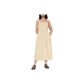 UNIQLO Slip Dress Women's Cream