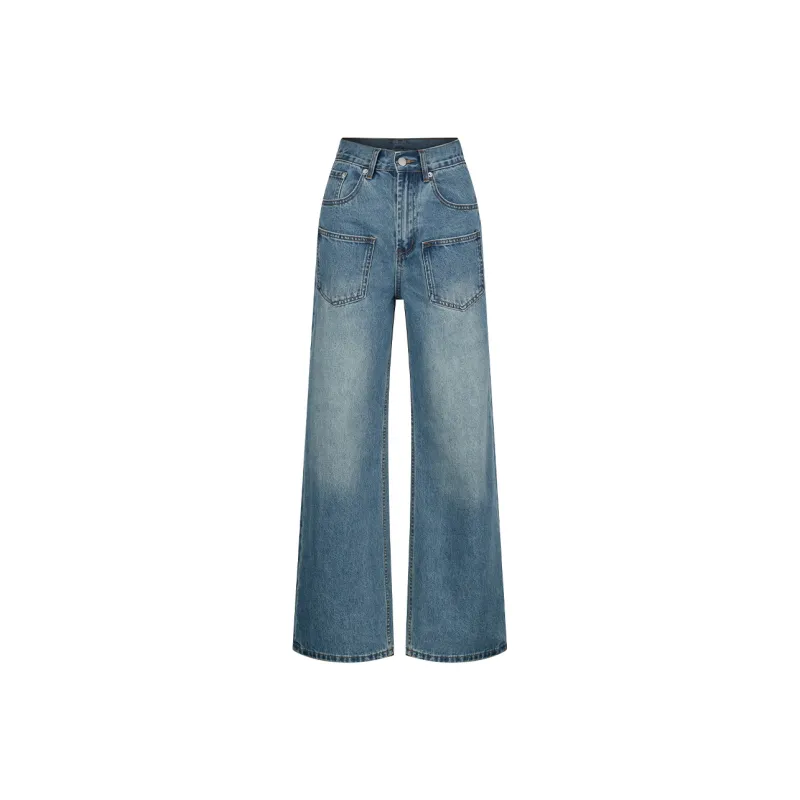 AZEPAM Jeans Women's Blue-0