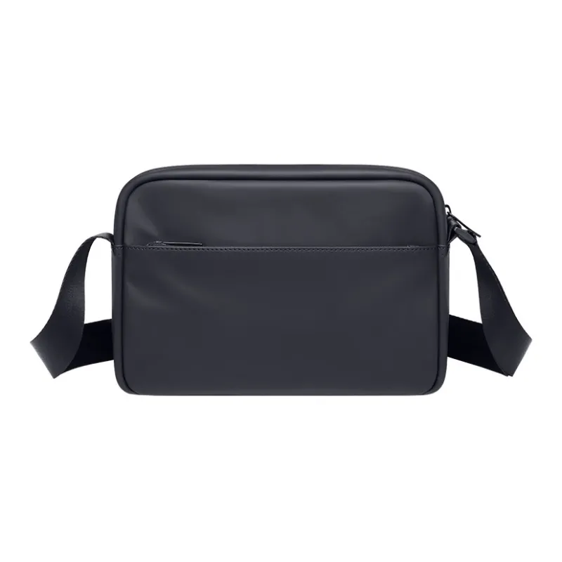 GOLF Fabric Crossbody Bag, Shoulder Bag Regular Men's Dusty Black/Elegant Gray-2