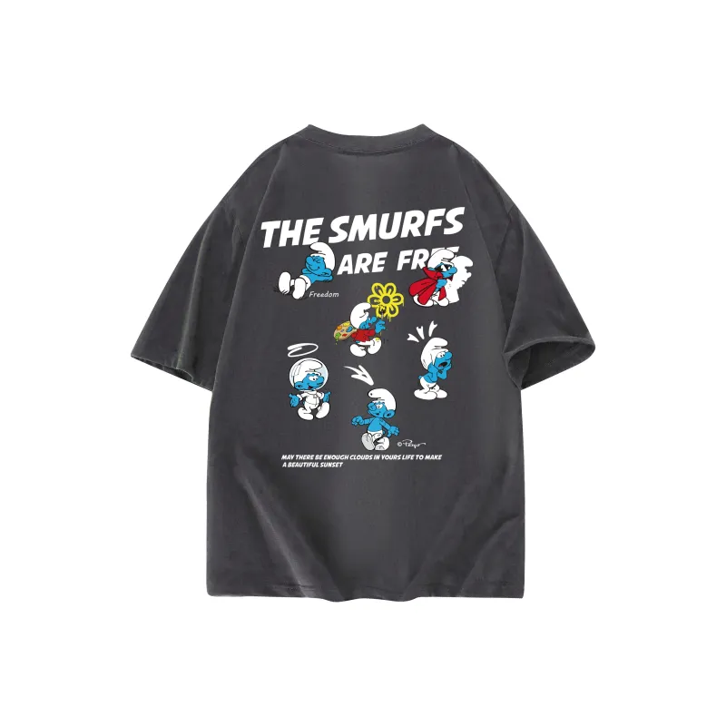 The Smurfs T Shirts Unisex-12