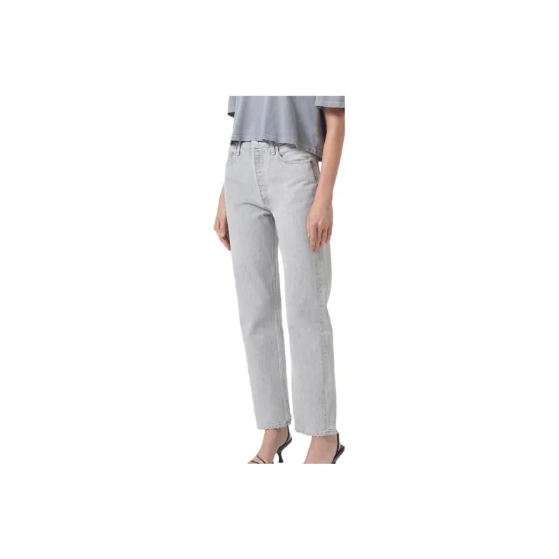 AGOLDE Jeans Women's Light Gray-0