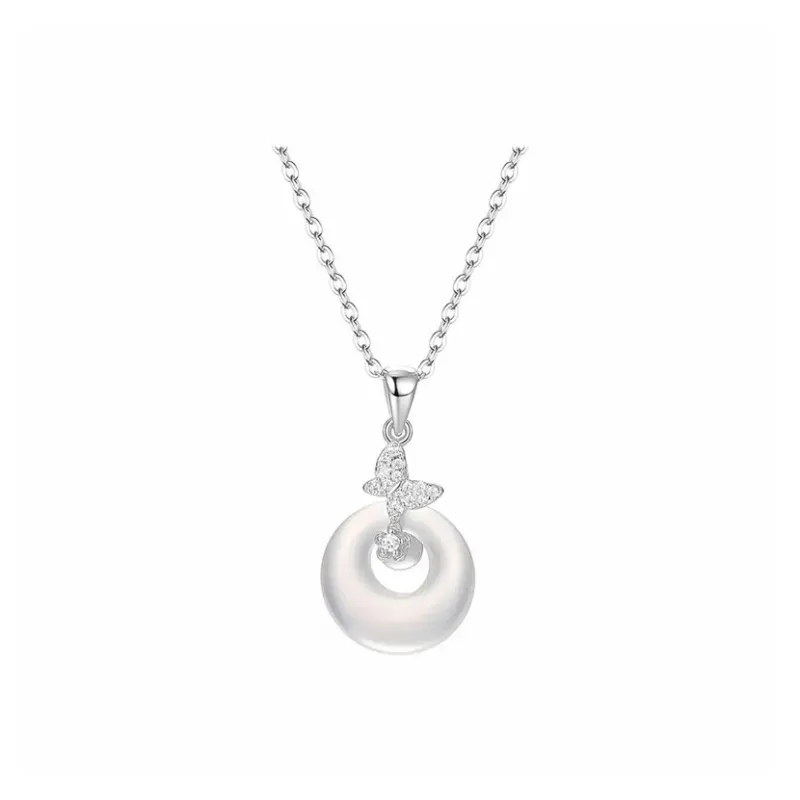 WINGSTOP Chalcedony Jade Necklaces Women's-0