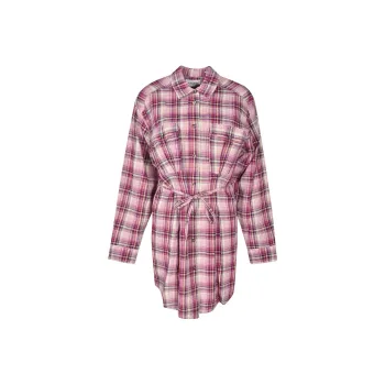 ISABEL MARANT Long-Sleeved Dresses Women's Purple