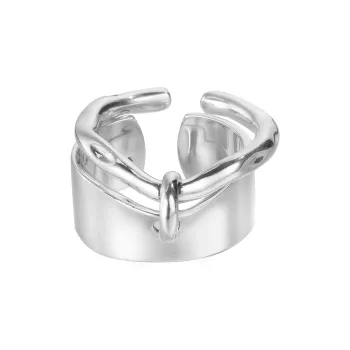 Quarqor S925 Silver Rings Unisex