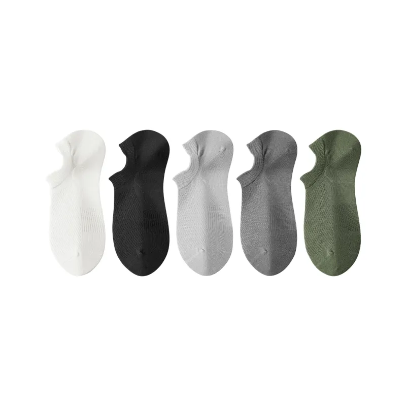 ZEROIN No Show Socks Unisex 5 Pack-25