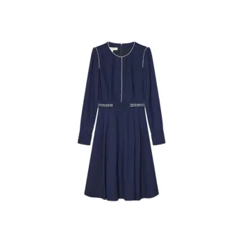 Goodland Long Sleeved Dresses Women's Navy Blue