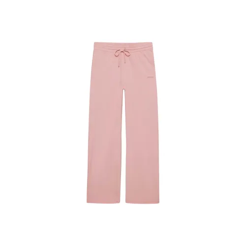ARITZIA Terry Sweatfleece Boyfriend Wide Sweatpant Knitted Sports Pants Women's Tart Pink/Acid Pink