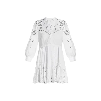 VERONICA BEARD Long-Sleeved Dresses Women's White