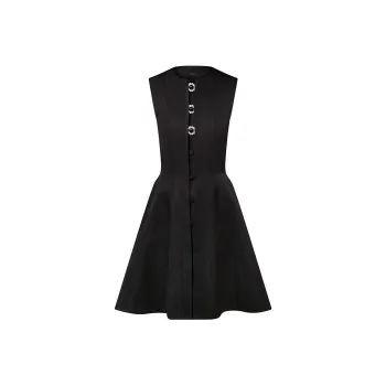 LOUIS VUITTON Jewel Button Dress