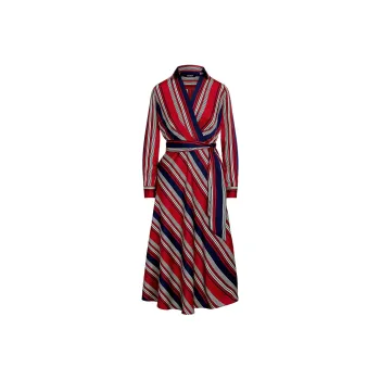 LAUREN RALPH LAUREN Long-Sleeved Dresses Women's Red
