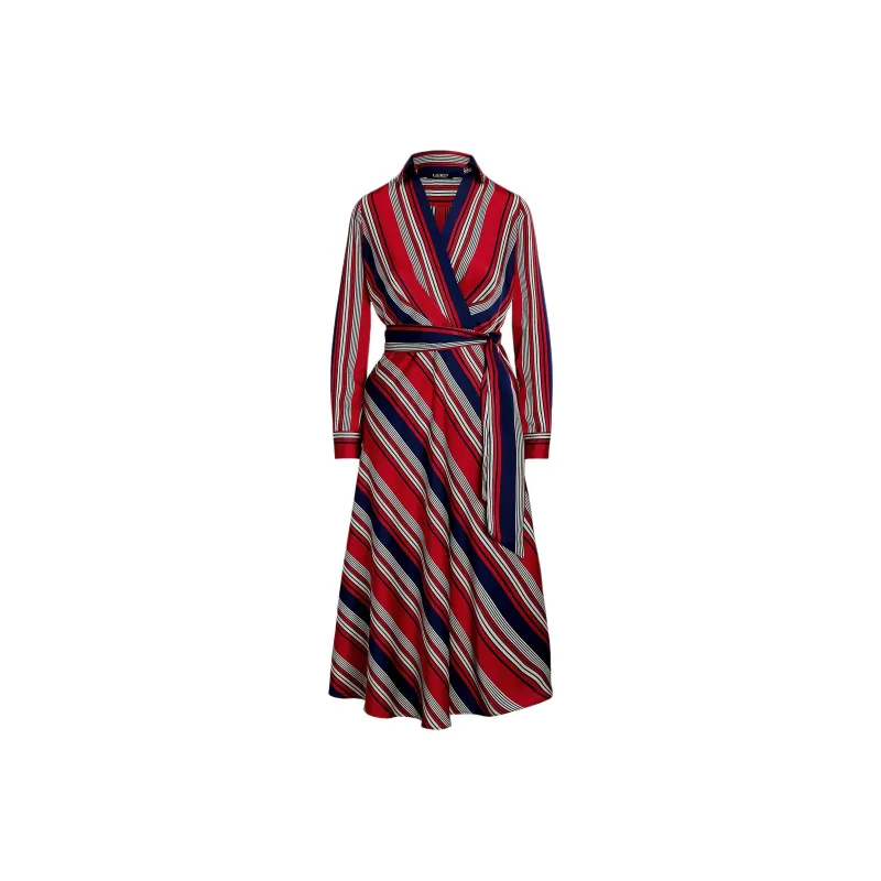 LAUREN RALPH LAUREN Long-Sleeved Dresses Women's Red-0