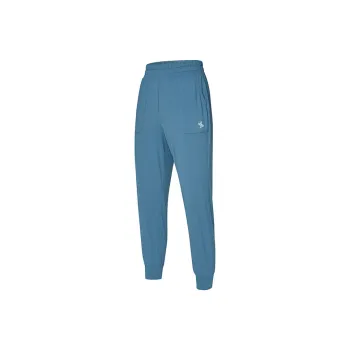 XEXYMIX Knitted Sweatpants Women's Cool Tone Blue