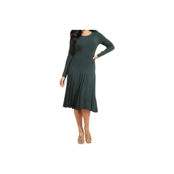 GUESS Long-Sleeved Dresses Women's Dark Green