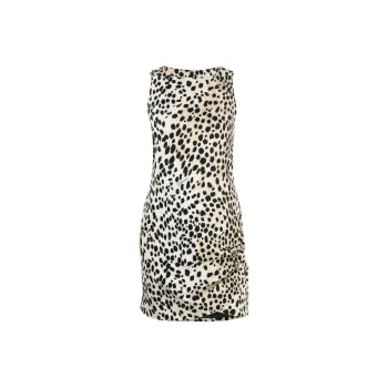 Just Cavalli Sleeveless Dresses Women's Black White