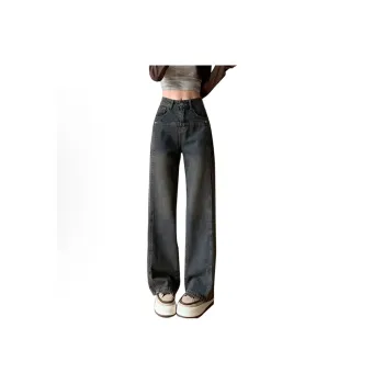 LCEVHZ'S Jeans Women's Washed Blue