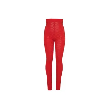 BALMAIN High waisted Sheer Knitted Leggings
