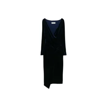 CHIARA BONI La Petite Robe Knot detail Midi Dress