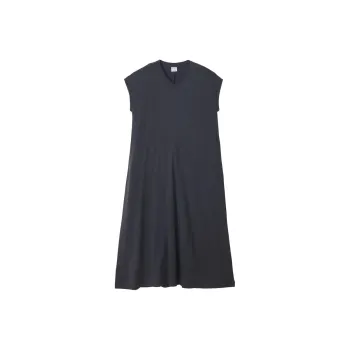 Champion SS24 Sleeveless Dress Women's Beige Black