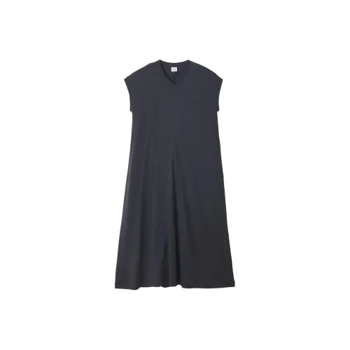Champion SS24 Sleeveless Dress Women's Beige Black