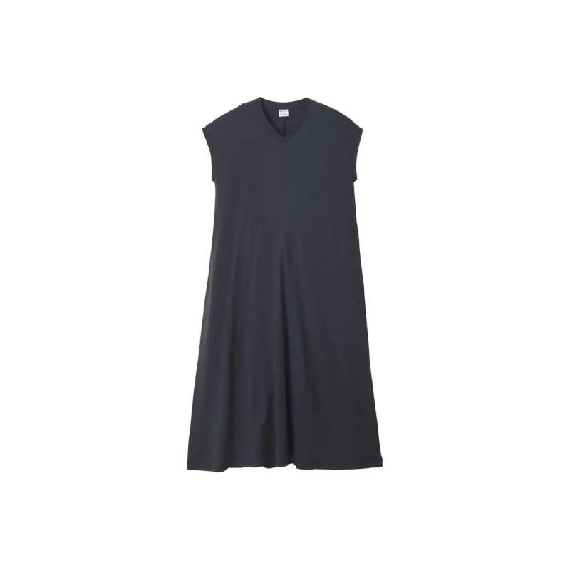 Champion SS24 Sleeveless Dress Women's Beige Black-0