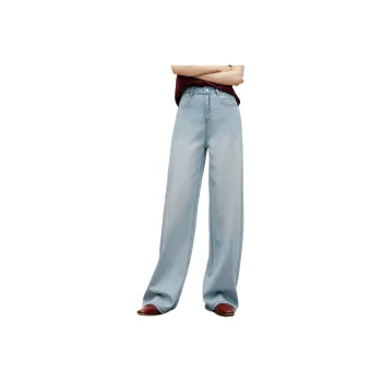 Hopeshow Jeans Women's Light Denim Blue 070