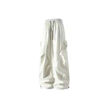ABCNF Casual Pants Unisex Beige