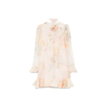 Zimmermann Crush Flower Mini Dress