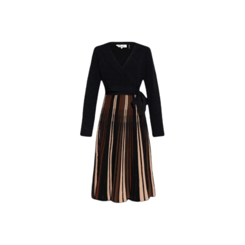 DVF Diane Von Furstenberg Ollie Knit Wrap Dress-0