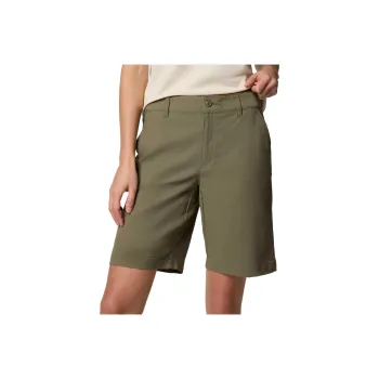 Columbia Leslie Falls 2 Omni-Shade Casual Shorts Women's Stone Green