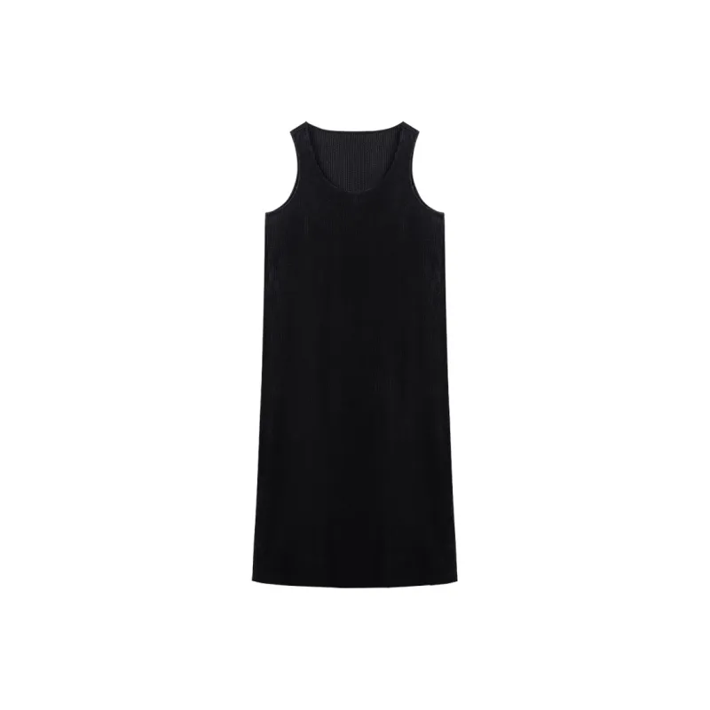 THE SEA LIFE Sleeveless Dress Women's Black Mage-0